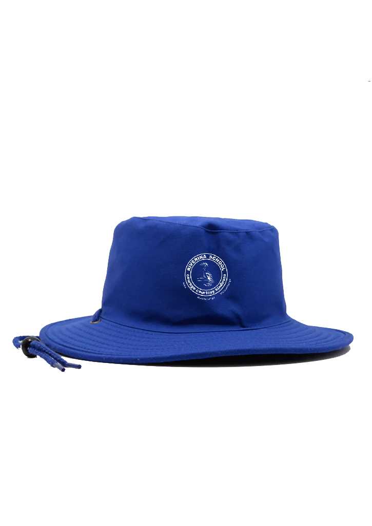 Riverina School Wide Brim Hat Royal